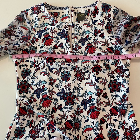 Taylor Fall Floral Mini Dress - Picture 9 of 11